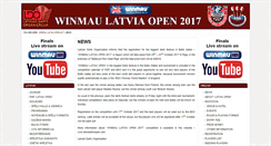 Desktop Screenshot of latviadartsopen.com